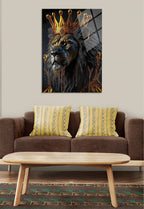 Lion King Glass Wall Art