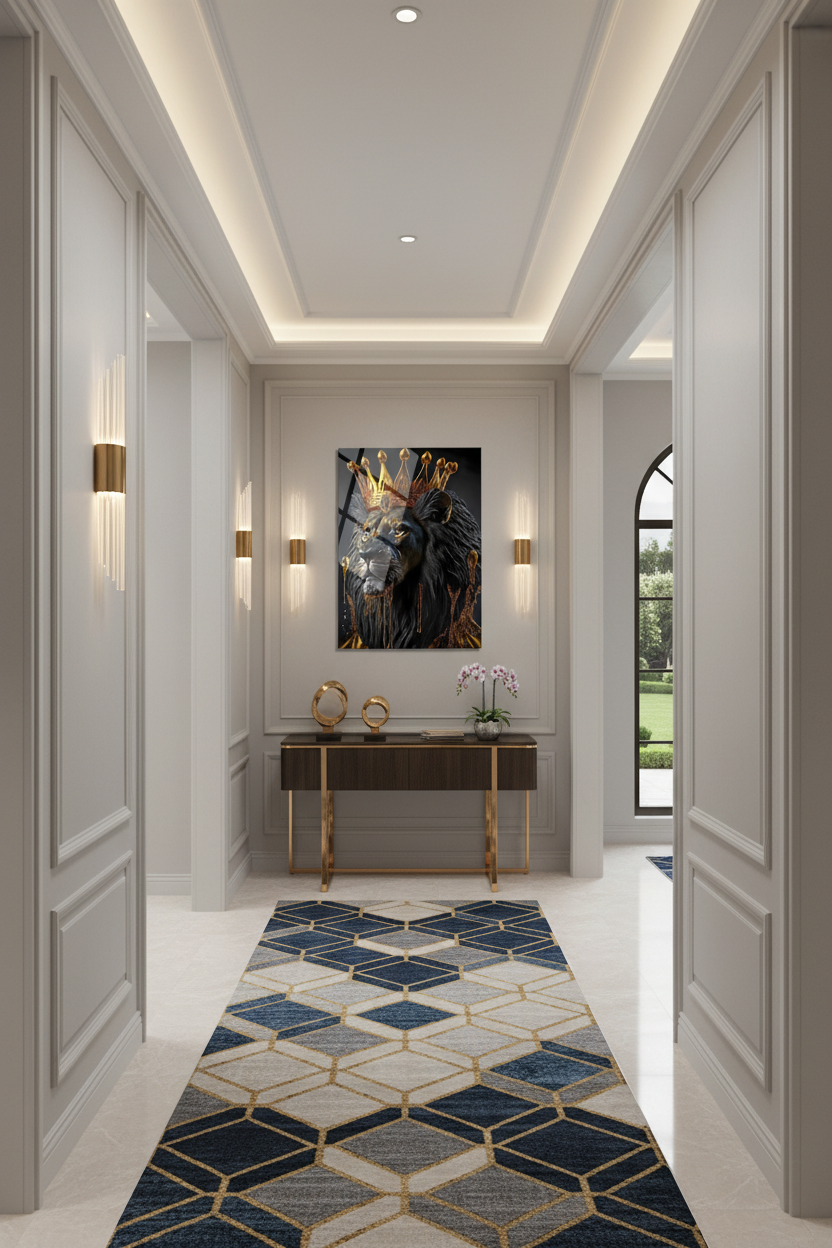 Lion King Glass Wall Art