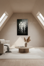 Tableau mural en verre Cheval blanc