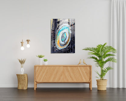 L'Orloj di Praga Quadro in Vetro Temperato