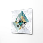 Décoration murale en verre citron