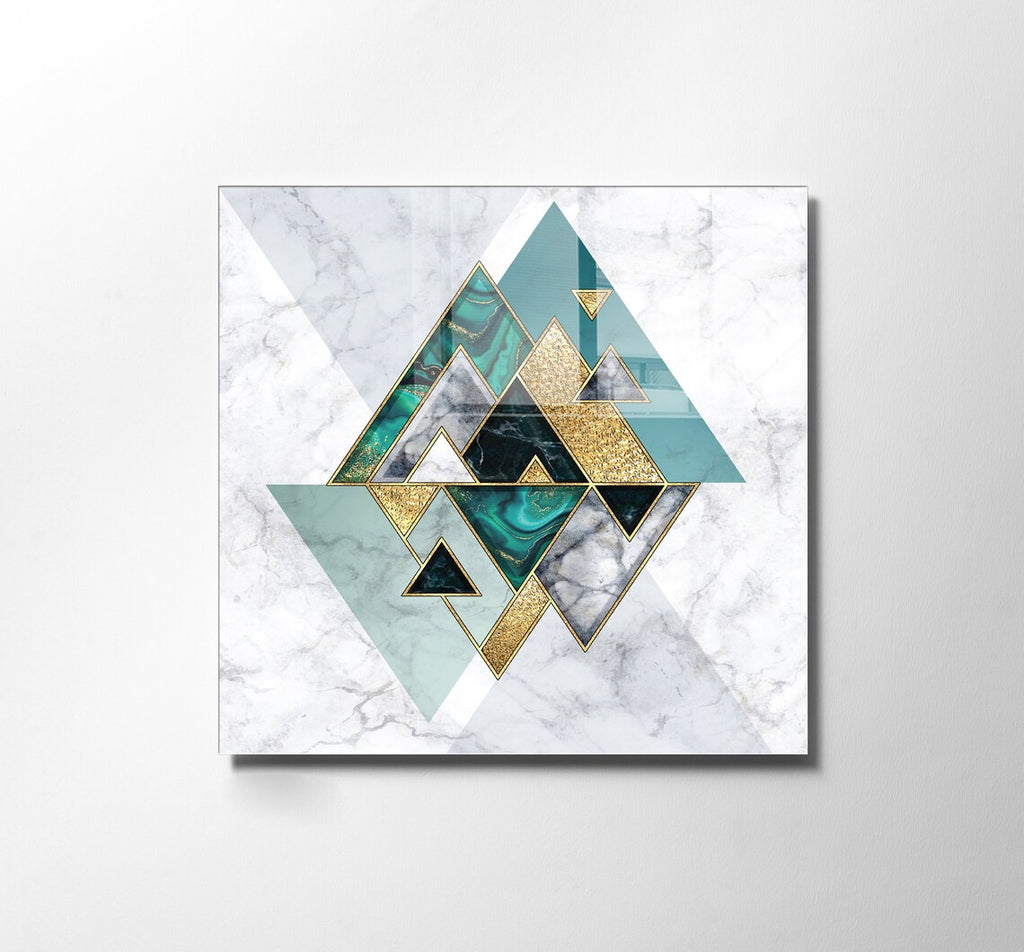 Décoration murale en verre citron