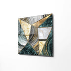 Décoration murale en verre citron