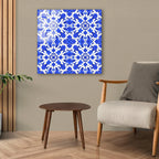 Décoration murale en verre citron