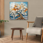 Décoration murale en verre citron