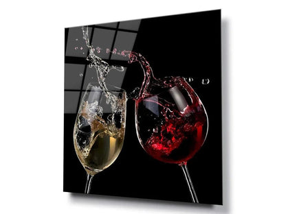 Wine Glass Wall Art - LUXARTDECO