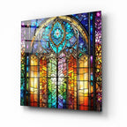 Décoration murale en verre citron