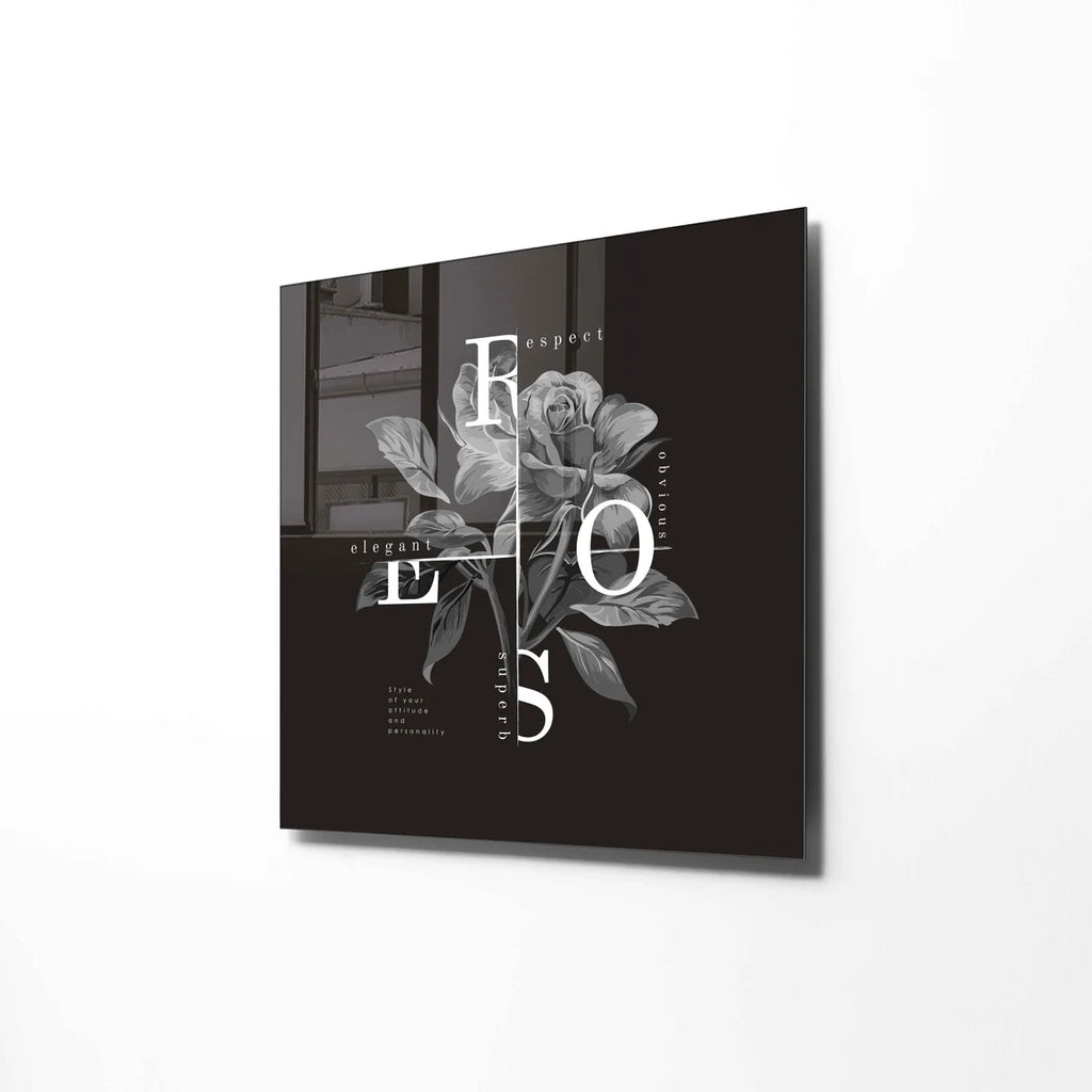 Décoration murale en verre citron