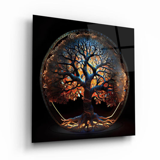 Tree of Life Glass Wall Art