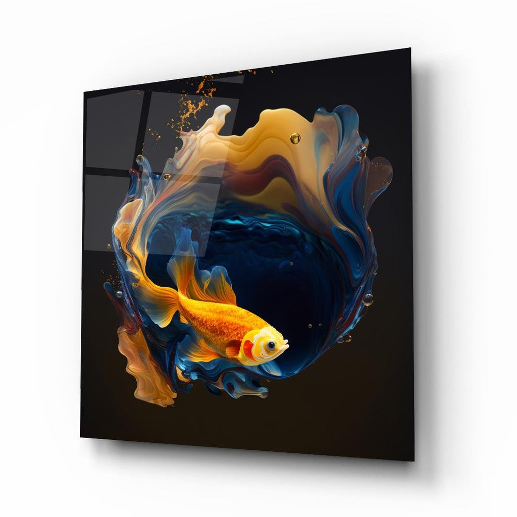 Fish Glass Wall Art