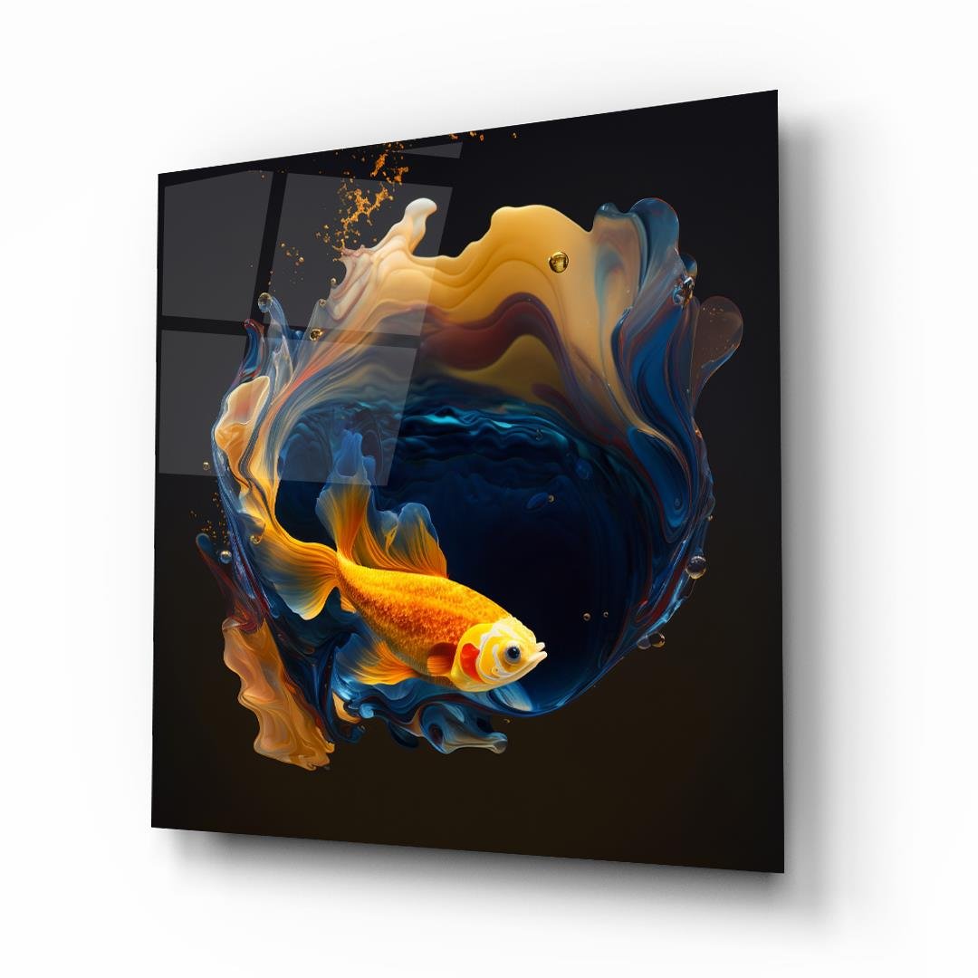 Fish Glass Wall Art