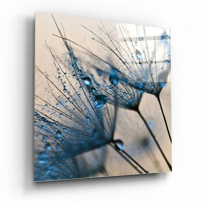 Flower Glass Wall Art - LUXARTDECO