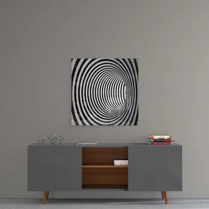 illusion Glass Wall Art - LUXARTDECO