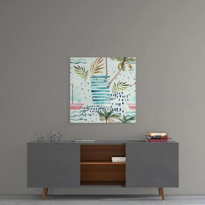 Abstract Glass Wall Art - LUXARTDECO