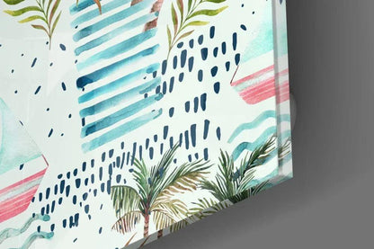 Abstract Glass Wall Art - LUXARTDECO