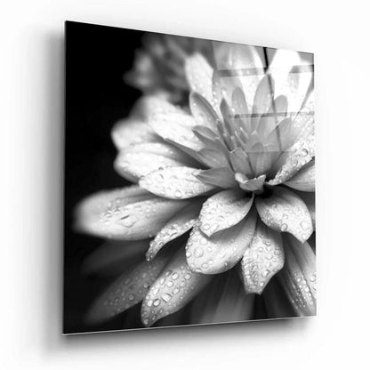 Flower Glass Wall Art - LUXARTDECO
