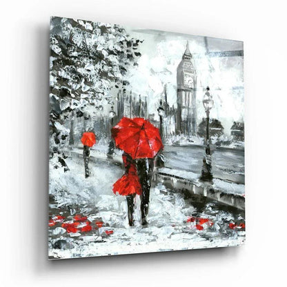 London Glass Wall Art - LUXARTDECO