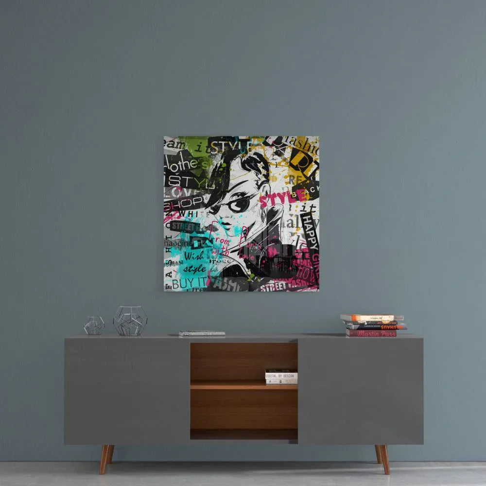 Fashion Glass Wall Art - LUXARTDECO