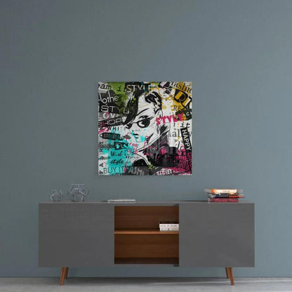 Fashion Glass Wall Art - LUXARTDECO