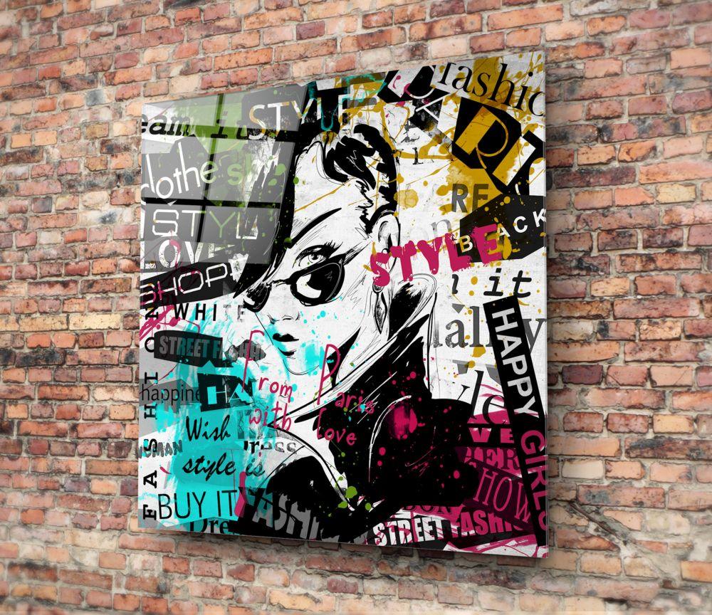 Fashion Glass Wall Art - LUXARTDECO