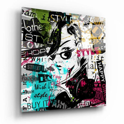 Fashion Glass Wall Art - LUXARTDECO
