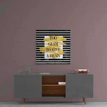 Very Sparkle Glass Wall Art - LUXARTDECO