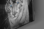 Tiger Glass Wall Art - LUXARTDECO