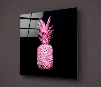 Pineapple Glass Wall Art - LUXARTDECO