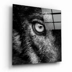 Wolf's Eye Glass Wall Art - LUXARTDECO