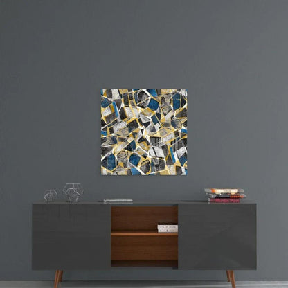 Alternative Honeycomb Glass Wall Art - LUXARTDECO