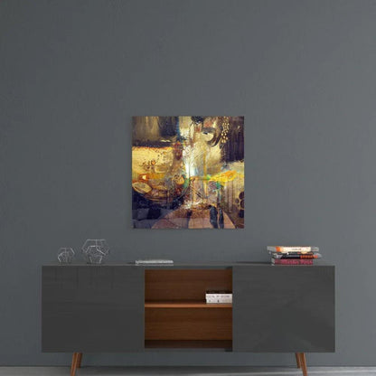 Mixed Glass Wall Art - LUXARTDECO