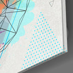 Fact and Fiction Lion Glass Wall Art - LUXARTDECO