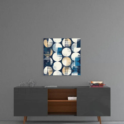 Erasing Glass Wall Art - LUXARTDECO