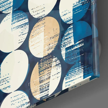 Erasing Glass Wall Art - LUXARTDECO