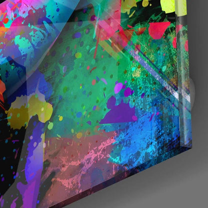 Colored Lips Glass Wall Art - LUXARTDECO