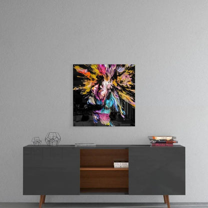 Hidden Silhouette Glass Wall Art - LUXARTDECO