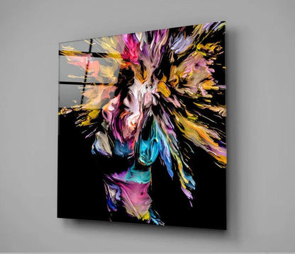 Hidden Silhouette Glass Wall Art - LUXARTDECO