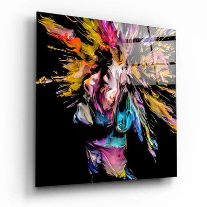 Hidden Silhouette Glass Wall Art - LUXARTDECO