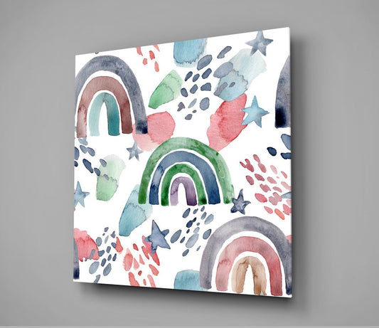 Rainbow Glass Wall Art