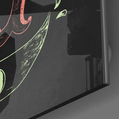 Words - Dreams Glass Wall Art - LUXARTDECO