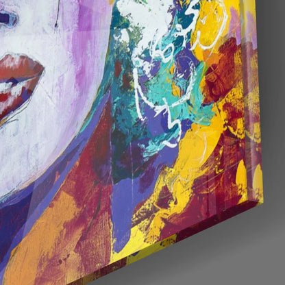 Marilyn Monroe Glass Wall Art - LUXARTDECO