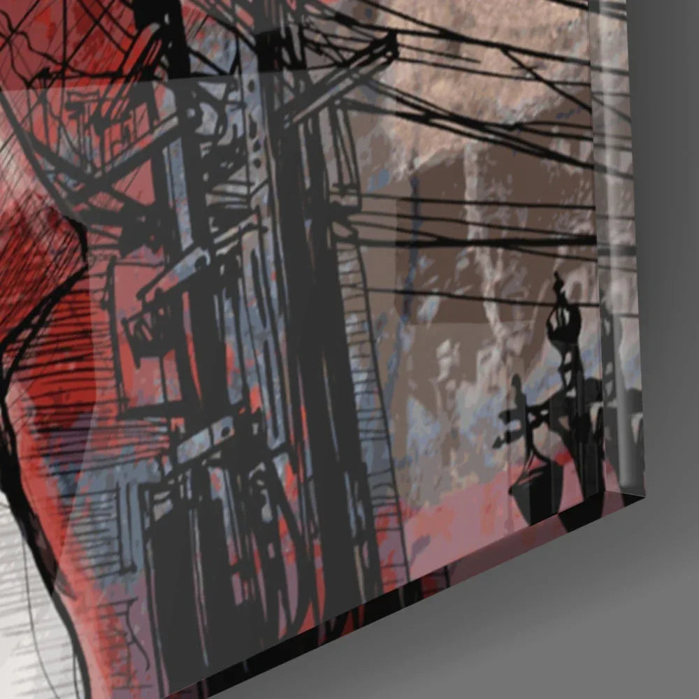 Trumpet Glass Wall Art - LUXARTDECO