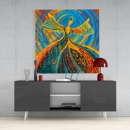 Return Glass Wall Art - LUXARTDECO