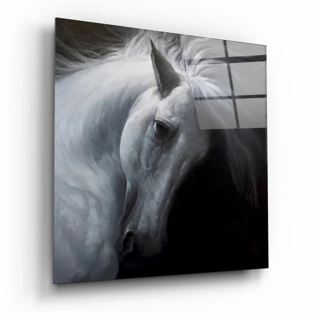 Horse Glass Wall Art - LUXARTDECO