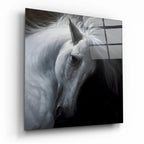Horse Glass Wall Art - LUXARTDECO