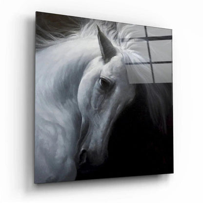 Horse Glass Wall Art - LUXARTDECO