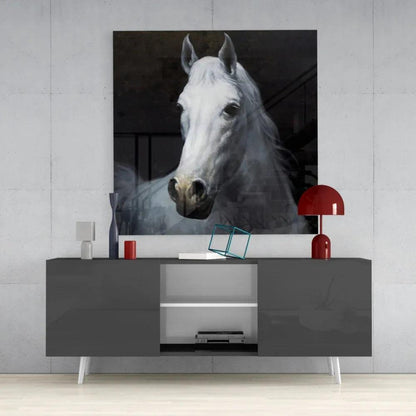 Horse Glass Wall Art - LUXARTDECO