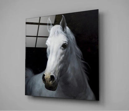 Horse Glass Wall Art - LUXARTDECO