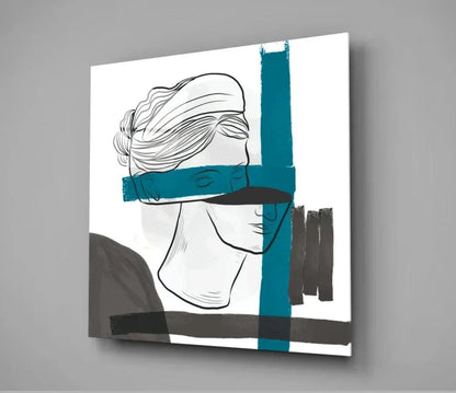 Abstract Glass Wall Art - LUXARTDECO