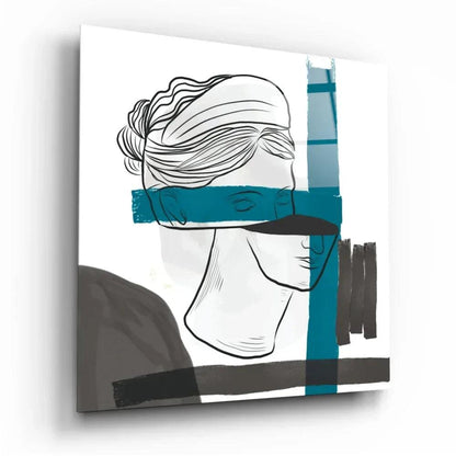 Abstract Glass Wall Art - LUXARTDECO